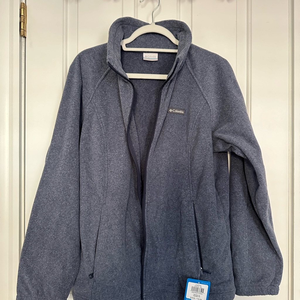 Columbia Sawyer Rapids 2.0 Women’s Gray Fleece Jacket 1x
